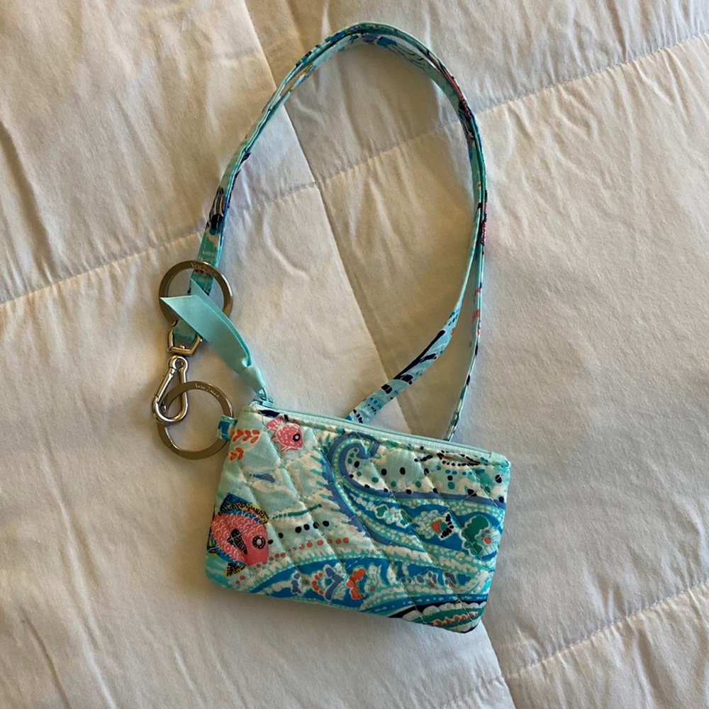 Vera Bradley Women's Reactive Zip ID Lanyard